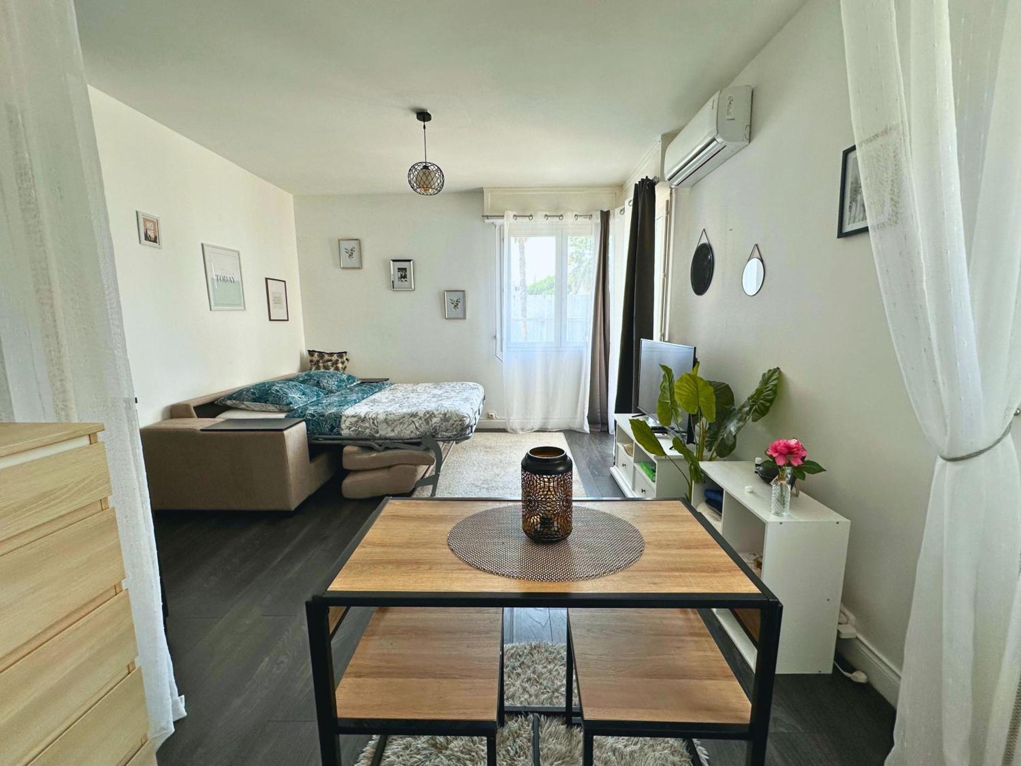 Cosy Palm Beach, Studio Pres De La Mer Et De La Croisette Cannes Exteriér fotografie