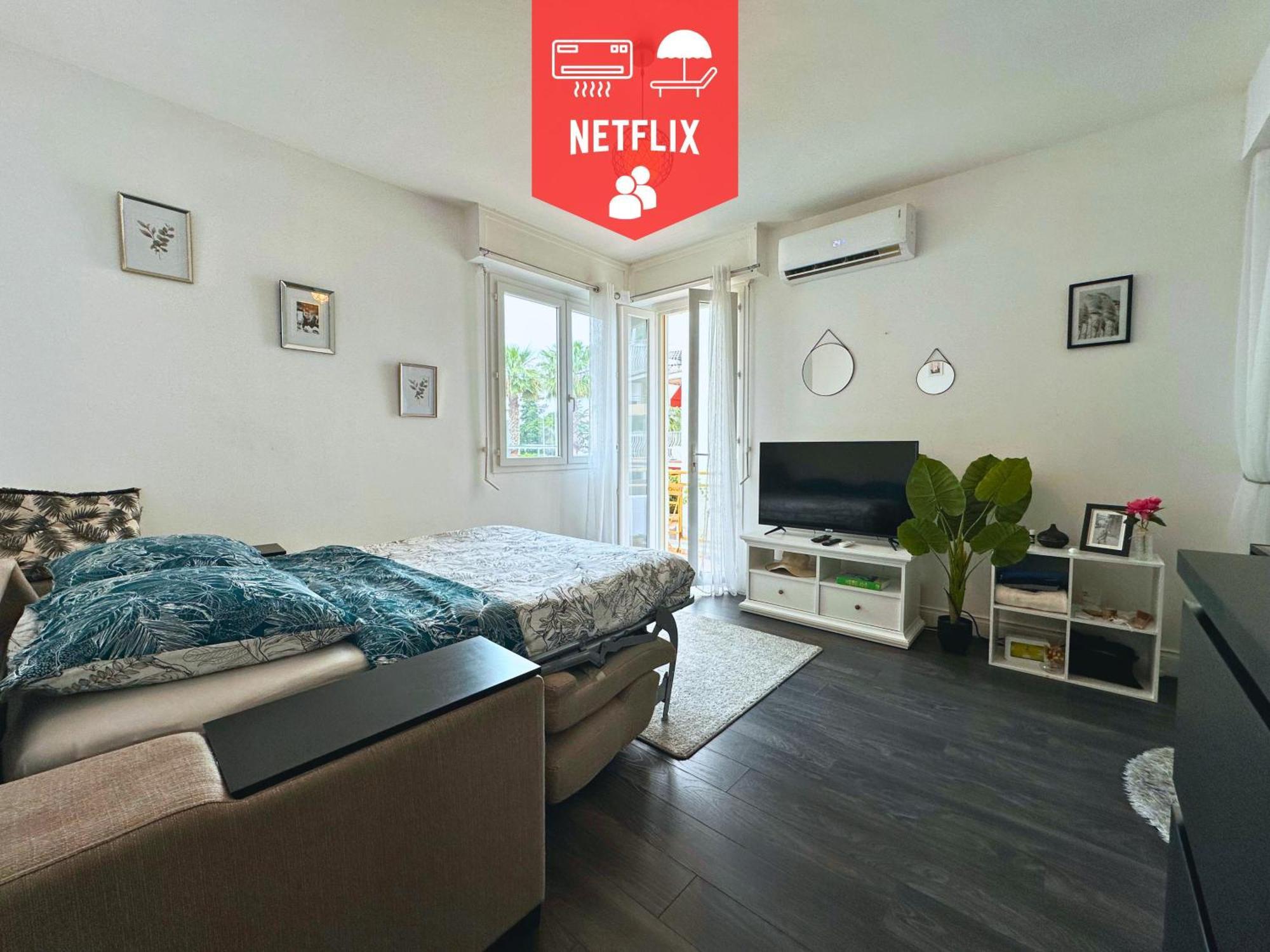 Cosy Palm Beach, Studio Pres De La Mer Et De La Croisette Cannes Exteriér fotografie